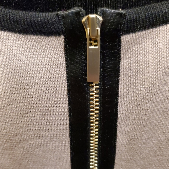 Saint John Blue, White, Black, Tan, Reversable Dress New With Tags Size 16 - Picture 4 of 8